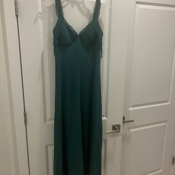 Max and Cleo Sleeveless Green Dress Size 8 - Picture 1 of 3